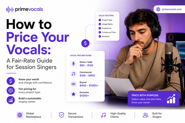 How to Price Your Vocals