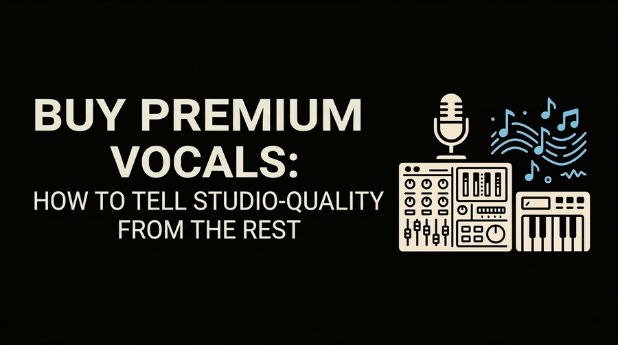 Buy Premium Vocals: How to Tell Studio-Quality From the Rest